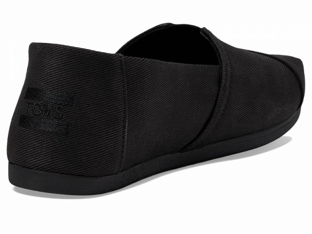 TOMS トムス レディース 女性用 シューズ 靴 ローファー ボートシューズ Alpargata CloudBound Black Distressed【送料無料】