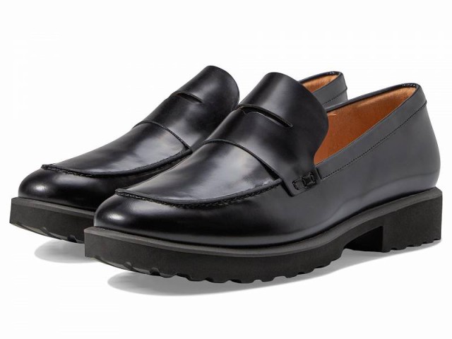 Cole Haan コールハーン レディース 女性用 シューズ 靴 ローファー ボートシューズ Geneva Loafer Black Box Calf【送料無料】