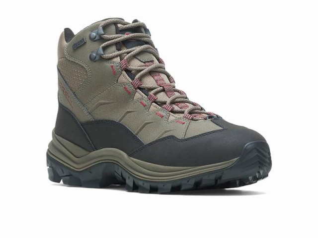 Merrell メレル メンズ 男性用 シューズ 靴 ブーツ スノーブーツ Thermo Chill Mid Waterproof Boulder【送料無料】