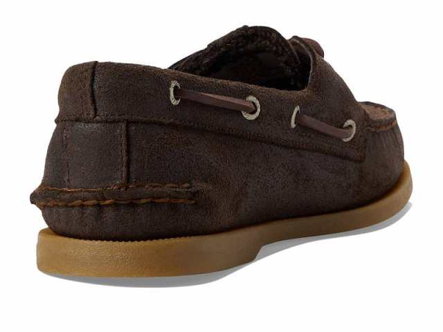 Sperry スペリー メンズ 男性用 シューズ 靴 ボートシューズ A/O 2-Eye Seacycled Shearling Java【送料無料】