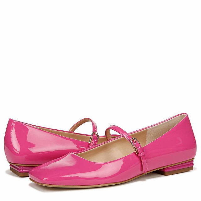 Franco Sarto フランコサルト レディース 女性用 シューズ 靴 フラット Tinsley Mary Jane Flats Pink Patent【送料無料】