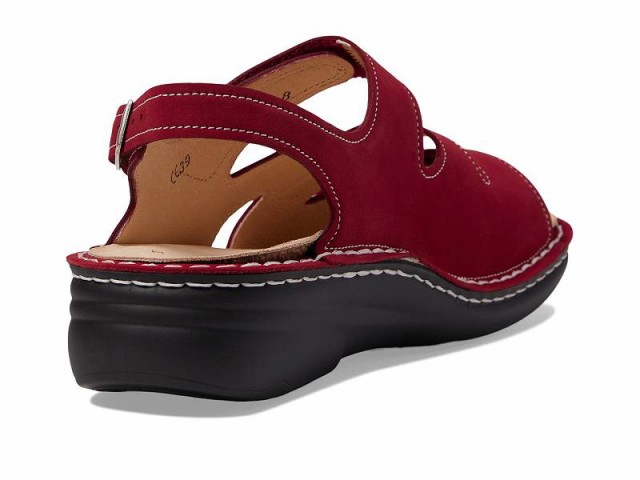 Finn Comfort フィンコンフォート レディース 女性用 シューズ 靴 サンダル Praia Chili Nubuck【送料無料】