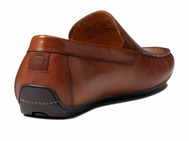 Florsheim フローシャイム メンズ 男性用 シューズ 靴 ローファー Talladega Moc Toe Venetian Driver Cognac Smooth【送料無料】