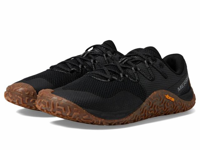 Merrell メレル レディース 女性用 シューズ 靴 ブーツ ハイキング トレッキング Trail Glove 7 Black/Gum【送料無料】