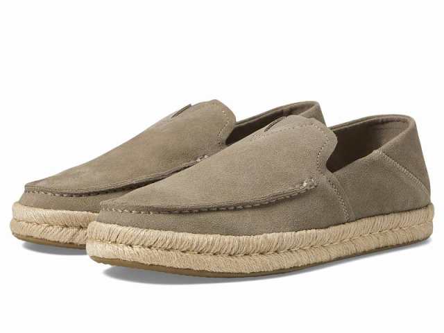 TOMS トムス メンズ 男性用 シューズ 靴 ローファー Alonso Loafers Rope Dune Suede【送料無料】