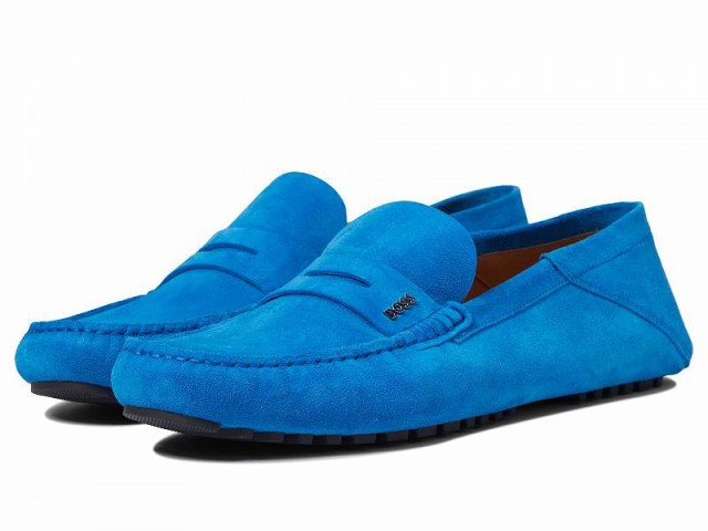 BOSS ボス メンズ 男性用 シューズ 靴 ローファー Driver Moccasins Poolside Blue【送料無料】