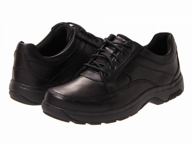 Dunham ダナム メンズ 男性用 シューズ 靴 オックスフォード 紳士靴 通勤靴 Midland Oxford Waterproof Black Polished【送料無料】