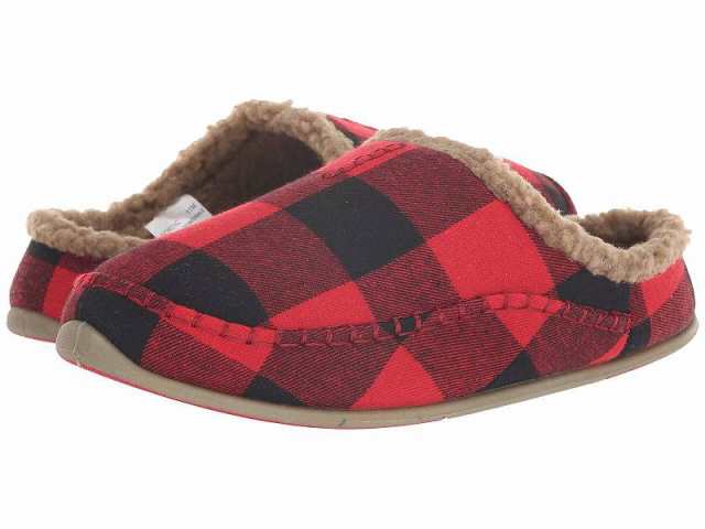 Deer Stags デアスタッグズ メンズ 男性用 シューズ 靴 スリッパ Nordic Slipper Red/Black【送料無料】