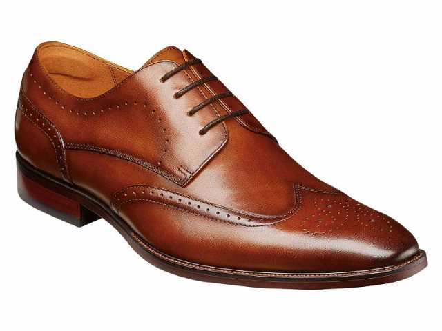 Florsheim フローシャイム メンズ 男性用 シューズ 靴 オックスフォード 紳士靴 通勤靴 Sorrento Wing Tip Oxford Cognac【送料無料】