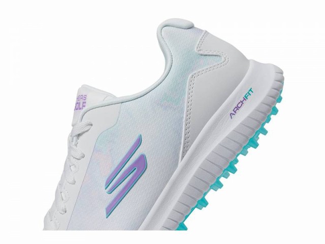 Skechers GO GOLF レディース 女性用 シューズ 靴 スニーカー 運動靴 Go Golf Max 2-Splash White/Multi【送料無料】