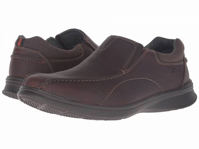 Clarks クラークス メンズ 男性用 シューズ 靴 スニーカー 運動靴 Cotrell Step Brown Oily Leather【送料無料】