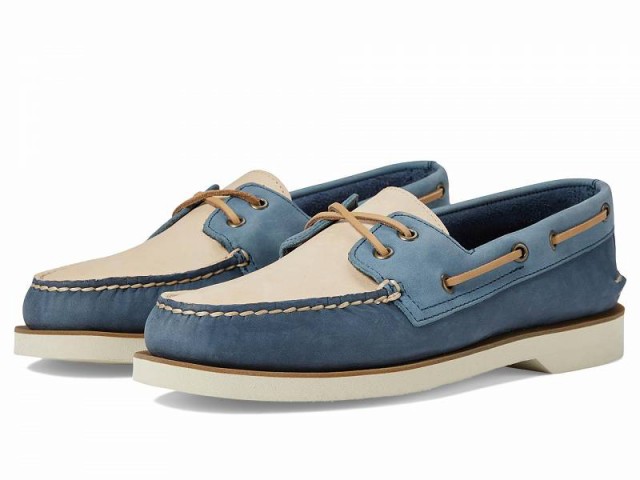 Sperry スペリー メンズ 男性用 シューズ 靴 ボートシューズ Authentic Original 2-Eye Double Sole Navy Multi【送料無料】