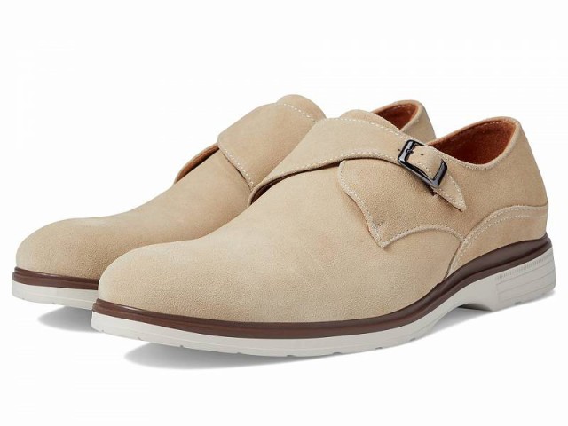 Stacy Adams ステーシーアダムス メンズ 男性用 シューズ 靴 オックスフォード 紳士靴 通勤靴 Taylen Monk Strap Sandstone【送料無料】