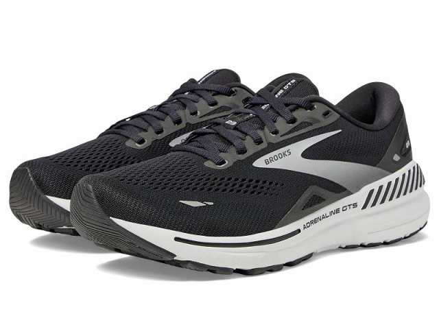 Brooks ブルックス メンズ 男性用 シューズ 靴 スニーカー 運動靴 Adrenaline GTS 23 Black/White/Silver【送料無料】