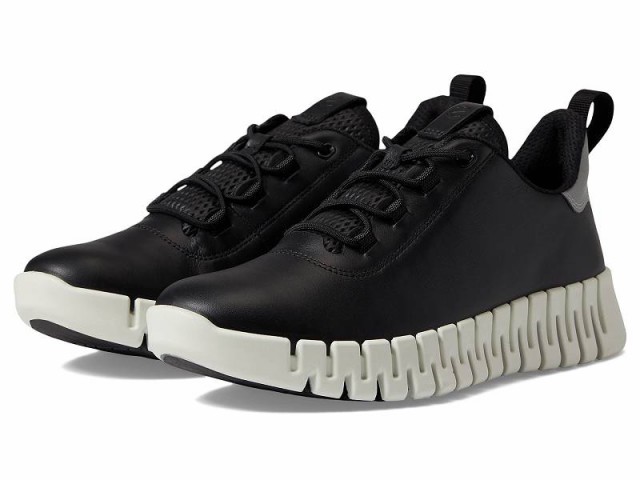 ECCO エコー レディース 女性用 シューズ 靴 スニーカー 運動靴 Gruuv Sneaker Black/Light Grey【送料無料】