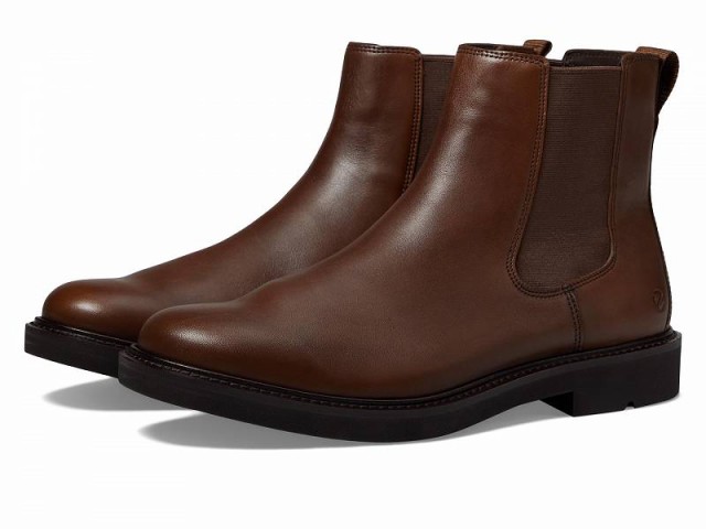 ECCO エコー メンズ 男性用 シューズ 靴 ブーツ チェルシーブーツ London Double Gore Chelsea Boots Cocoa Brown【送料無料】