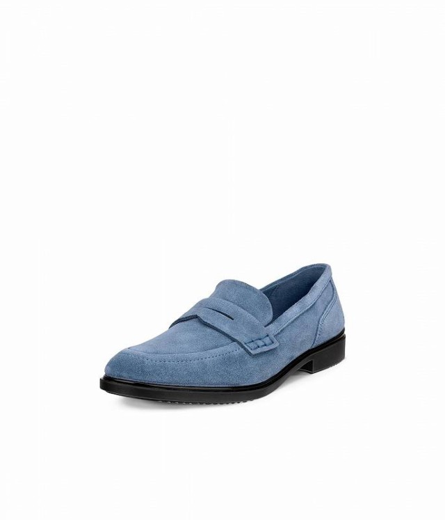 ECCO エコー レディース 女性用 シューズ 靴 ローファー ボートシューズ Dress Classic 15 Penny Loafer Retro Blue【送料無料】