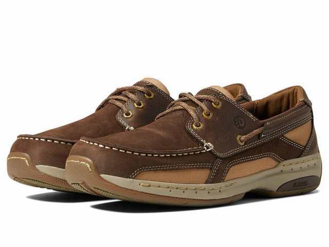 Dunham ダナム メンズ 男性用 シューズ 靴 ボートシューズ Captain Boat Shoe Java【送料無料】