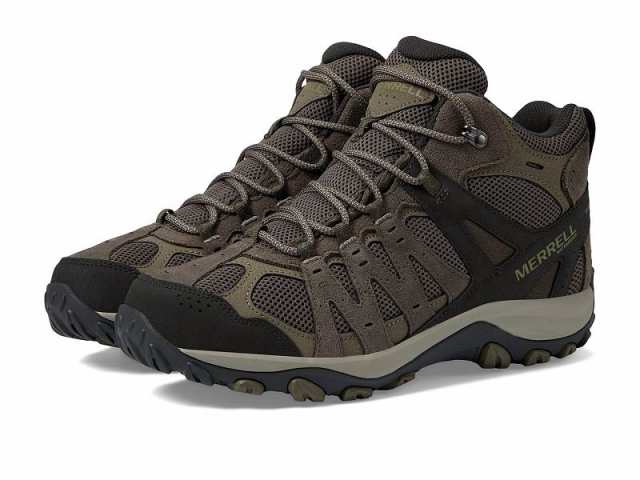 Merrell メレル メンズ 男性用 シューズ 靴 ブーツ ハイキング トレッキング Accentor 3 Mid Wp Boulder【送料無料】