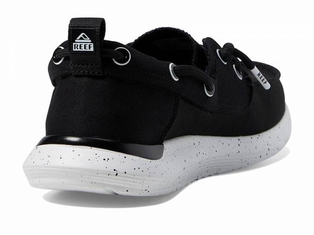 Reef リーフ メンズ 男性用 シューズ 靴 ボートシューズ Swellsole Pier Black Mesh【送料無料】