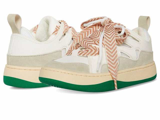 Steve Madden スティーブマデン レディース 女性用 シューズ 靴 スニーカー 運動靴 Roaring Sneaker  White/Green【送料無料】｜au PAY マーケット