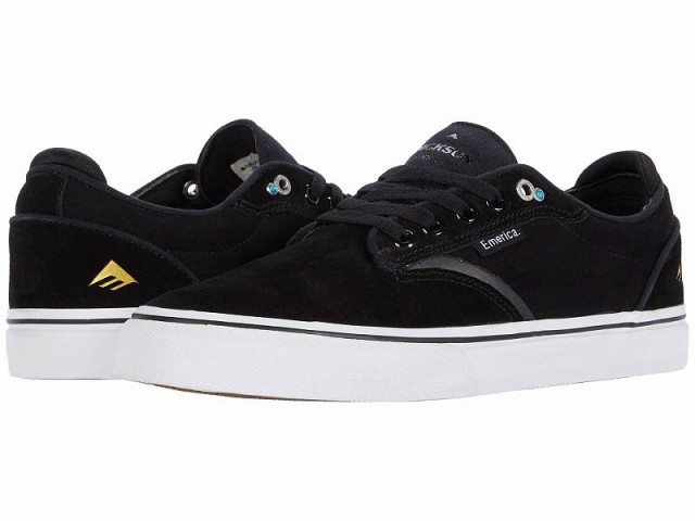 Emerica エメリカ メンズ 男性用 シューズ 靴 スニーカー 運動靴 Dickson Black/White/Gold【送料無料】