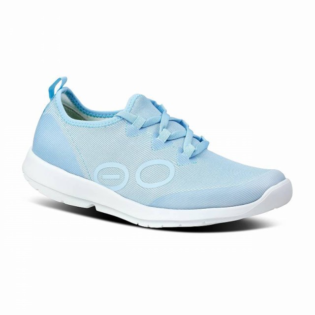 Oofos オーフォス レディース 女性用 シューズ 靴 スニーカー 運動靴 OOmg Sport LS Shoe Carolina Blue【送料無料】