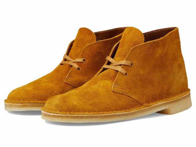 Clarks クラークス メンズ 男性用 シューズ 靴 ブーツ チャッカブーツ Desert Boot Brown/Orange  Suede【送料無料】｜au PAY マーケット