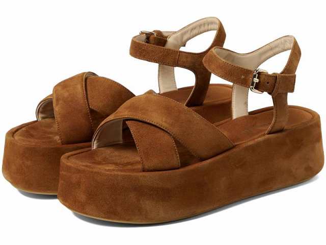 La Canadienne ラカナディアン レディース 女性用 シューズ 靴 ヒール Kinsley Chestnut Suede【送料無料】