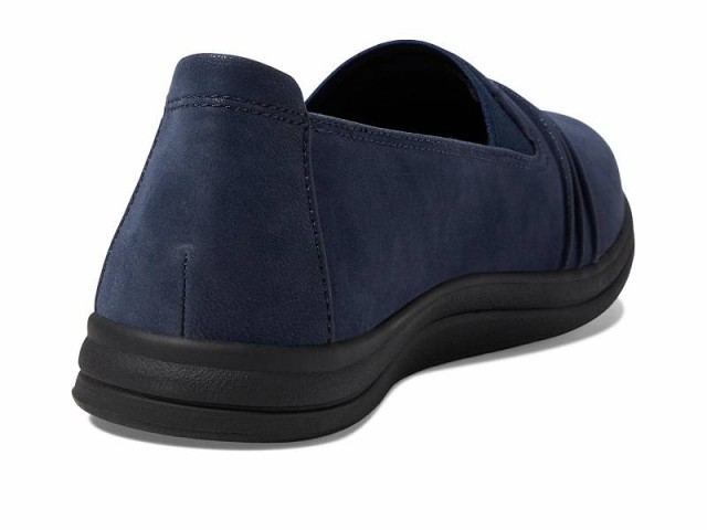 Clarks クラークス レディース 女性用 シューズ 靴 フラット Breeze Sol Navy Synthetic【送料無料】