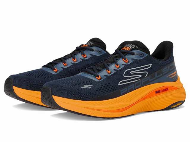 SKECHERS スケッチャーズ メンズ 男性用 シューズ 靴 スニーカー 運動靴 Max Cushioning Propulsion Navy/Orange【送料無料】