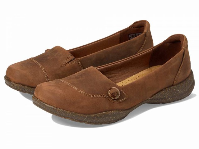 Clarks クラークス レディース 女性用 シューズ 靴 フラット Roseville Sky Mahogany Leather【送料無料】｜au  PAY マーケット