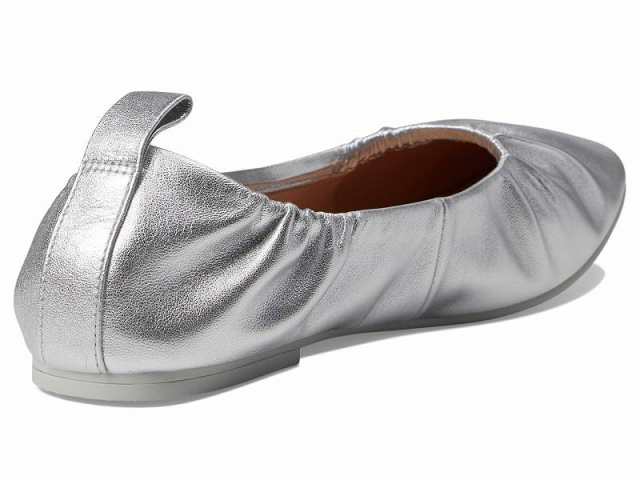 Cole Haan コールハーン レディース 女性用 シューズ 靴 フラット York Soft Ballet Silver Metallic Leather【送料無料】