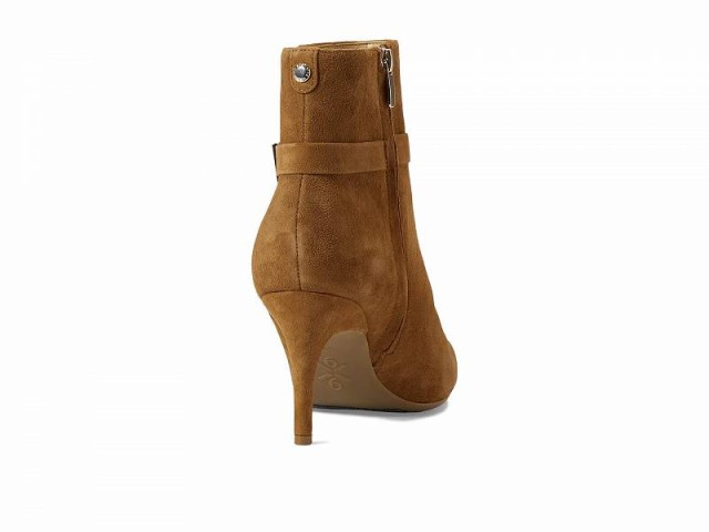 Nine West ナインウエスト レディース 女性用 シューズ 靴 ブーツ アンクル ショートブーツ Dian 9X9 Cognac Suede【送料無料】