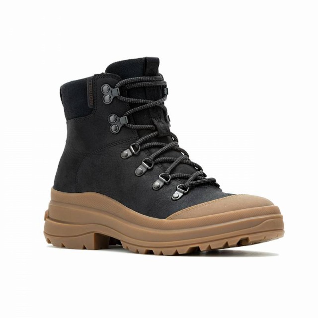 Merrell メレル レディース 女性用 シューズ 靴 ブーツ ハイキング トレッキング Harper Lace Zip Waterproof Black/Gum【送料無料】