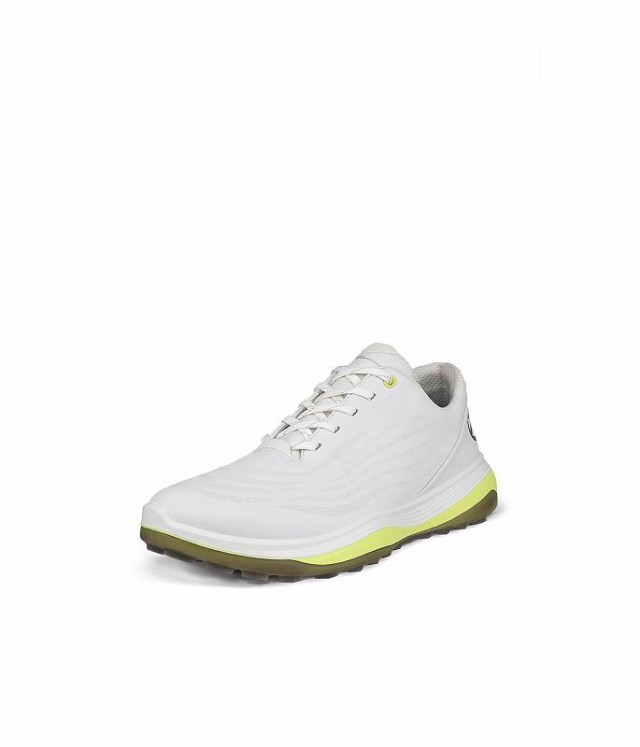 ECCO Golf エコー ゴルフ メンズ 男性用 シューズ 靴 スニーカー 運動靴 LT1 Hybrid Waterproof White/Yellow【送料無料】