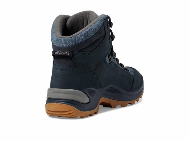 Lowa ローバー レディース 女性用 シューズ 靴 ブーツ スノーブーツ Renegade Warm GTX Mid Navy/Ice Blue【送料無料】