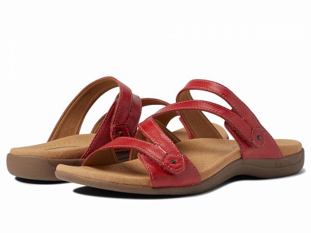 taos Footwear タオス レディース 女性用 シューズ 靴 サンダル Double U True Red【送料無料】