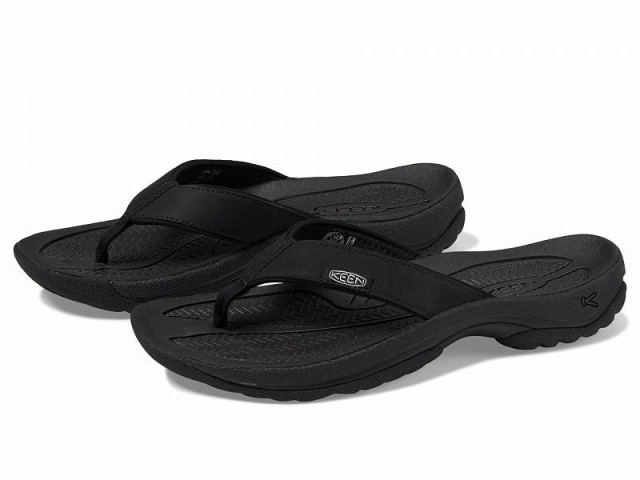 Keen キーン レディース 女性用 シューズ 靴 サンダル Kona Flip TG Black/Vapor【送料無料】