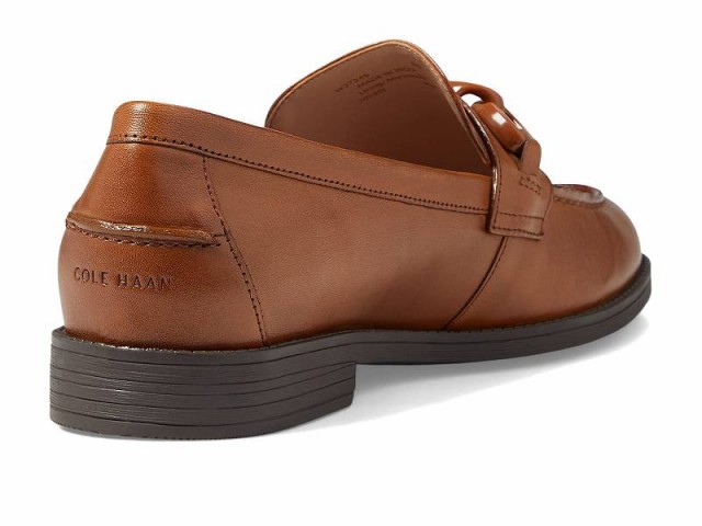 Cole Haan コールハーン レディース 女性用 シューズ 靴 ローファー ボートシューズ Stassi Chain Loafer Pecan Leather【送料無料】