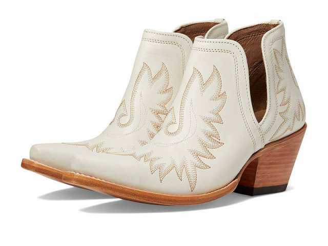 Ariat アリアト レディース 女性用 シューズ 靴 ブーツ アンクル ショートブーツ Dixon Western Boots Blanco【送料無料】