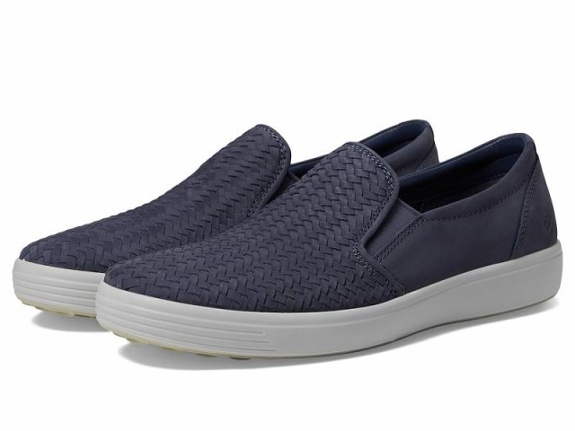 ECCO エコー メンズ 男性用 シューズ 靴 スニーカー 運動靴 Soft Seven Woven Slip-On Ombre【送料無料】