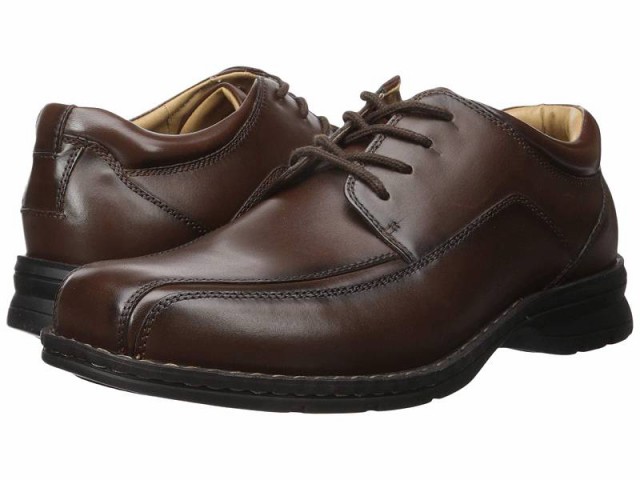 Dockers ドッカーズ メンズ 男性用 シューズ 靴 オックスフォード 紳士靴 通勤靴 Trustee Moc Toe Oxford Dark Tan Leather【送料無料】