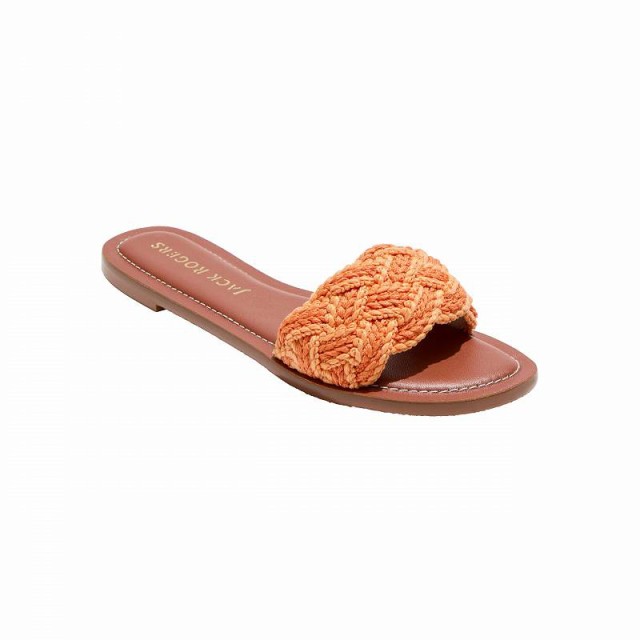 Jack Rogers ジャックロジャース レディース 女性用 シューズ 靴 サンダル Dumont Woven Rope Flat Sandals Apricot【送料無料】