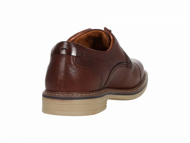 Florsheim フローシャイム メンズ 男性用 シューズ 靴 オックスフォード 紳士靴 通勤靴 Norwalk Cap Toe Oxford Cognac【送料無料】