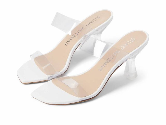 Stuart Weitzman スチュアートワイツマン レディース 女性用 シューズ 靴 ヒール Kristal Clear Sandal  Clear/White【送料無料】｜au PAY マーケット