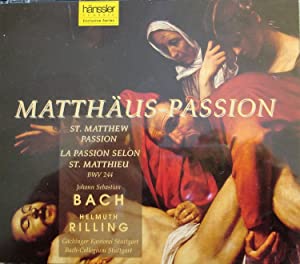 Bach;St.Matthew Passion [CD](中古品)の通販は 4,874円