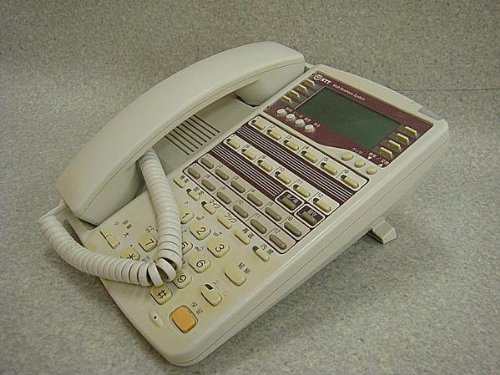 MBS-12LKRECSTEL- NTT 12外線スター録音漢字表示電話機  ビジネスフォン  (中古品)の通販は