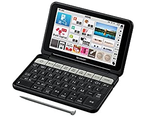 シャープ カラ—電子辞書 Brain 生活・教養モデル ブラック系 PW-SA4-B(中古品)