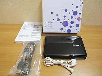 カシオ計算機 電子辞書 『エクスワード』 ブラック XD-D6000BK(中古:未使用・未開封)の通販は